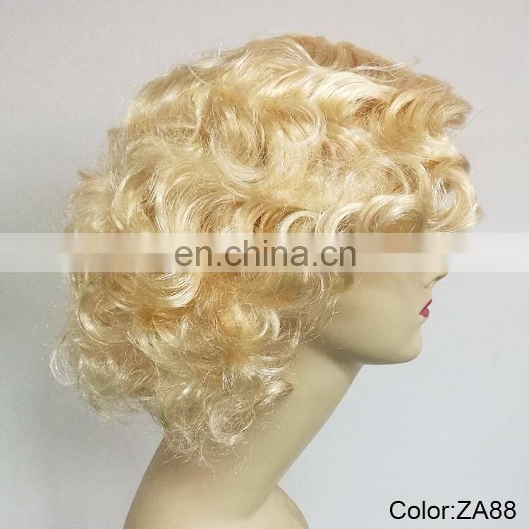 Carnival hollywood Diva blond short wigs P-W230