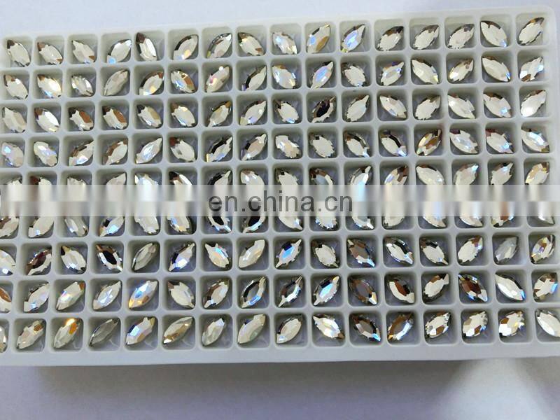 Heart Loose Glass Rhinestones For Sew on Garment