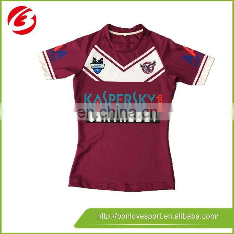 Wholesale Products China Sublimation Rugby Shirts