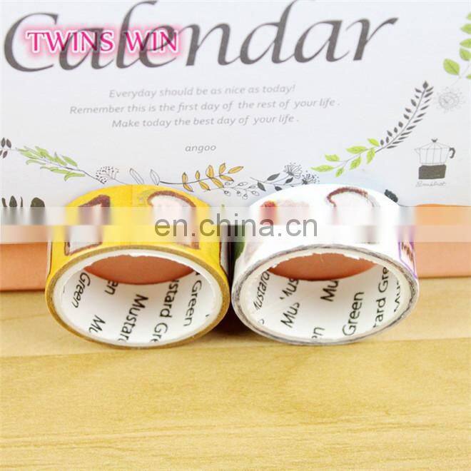 China supplier 2018 Best sell logo printed single side kraft paper self adhesive waterproof tape