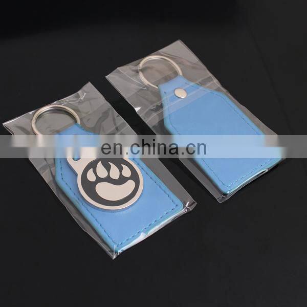 Factory made key chain leather