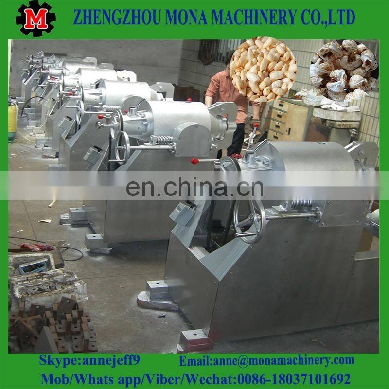 Hot air popcorn machine for corn maize rice wheat/corn popped machine/rice puffed making machine