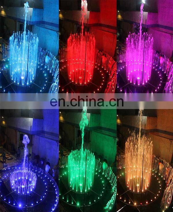 2m music controller programmable stainless steel portable water feature fountain garden fountain