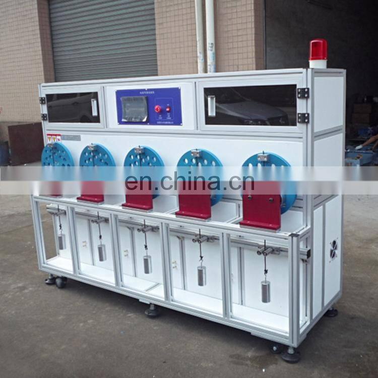 ASTM B470 Cable Flex Life Testing Machine