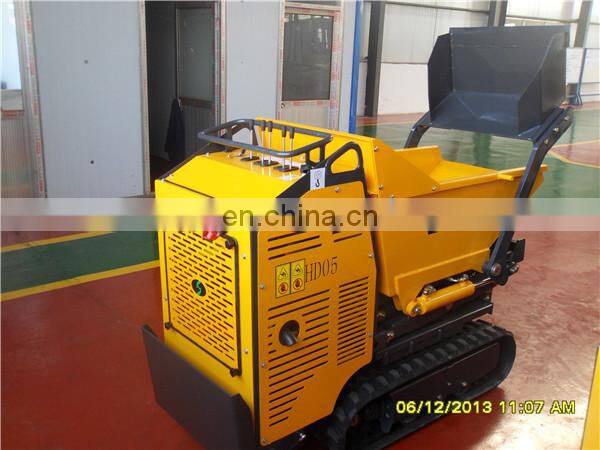 hydraulic mini track dumper