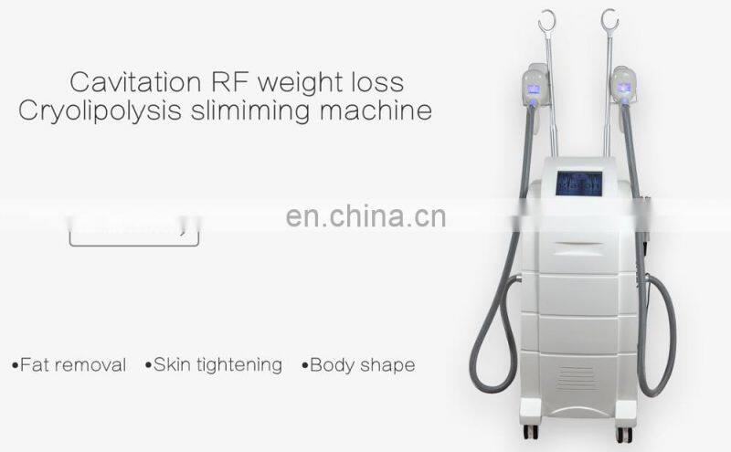 good quality product fat freeze weight loss function with RF and Cavitation slimming machine