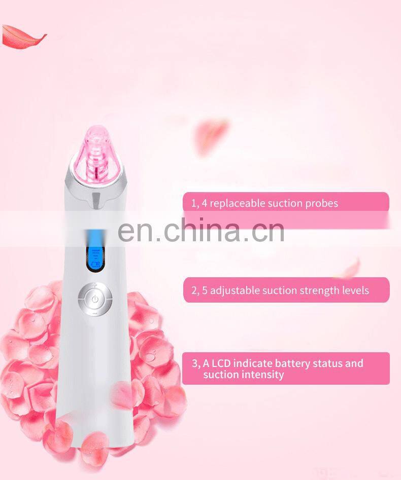 blackhead remover acne comedone cleaner vacuum Exfoliating machine for beauty