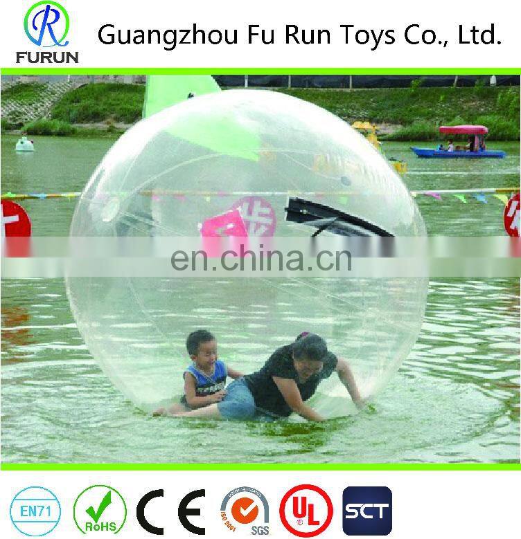 Lake Inflatable Crowded Water Ball Ride For Man