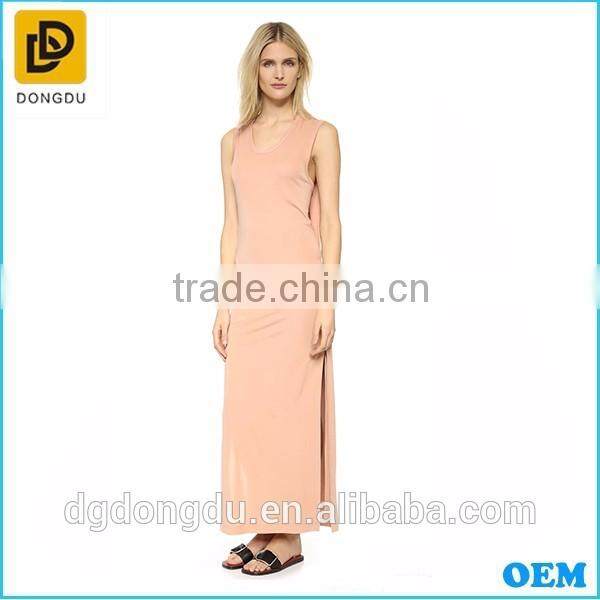 Wholesale women China 2016 ladies sleeveless apparels lady formal prom evening dress