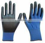 Heavy Duty PVC Winter Work Gloves with Gauntlet Cuff Liquid And Chemical Resistant