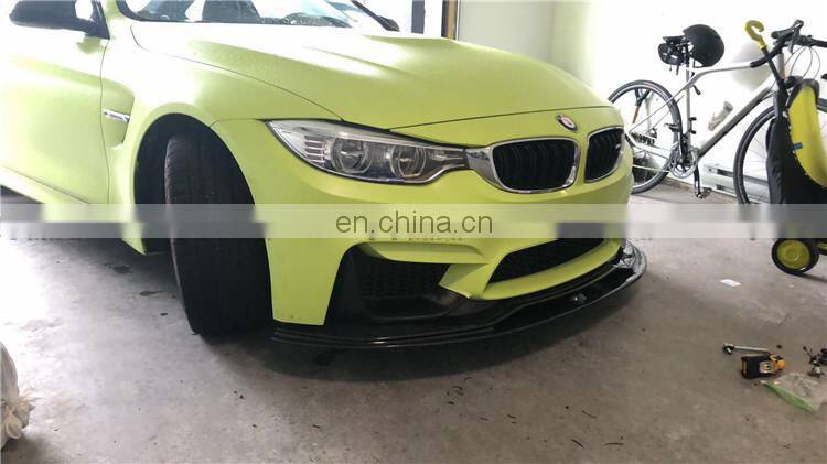 front & rear diffuser for bmw M4 f82 with rear spoiler wing