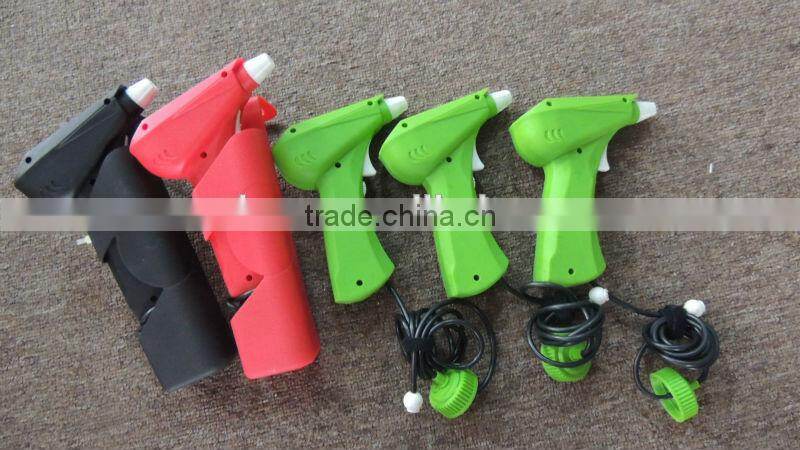 (24079) multi-Purose hand plastic water portable trigger battery powered garden sprayer gun factory