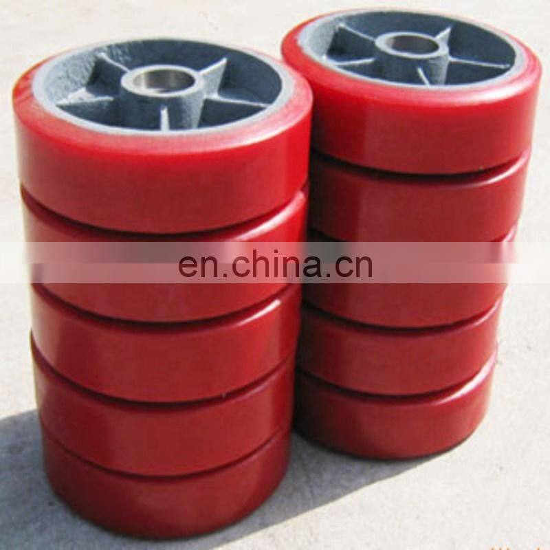 PU coating polyurethane wheel casters