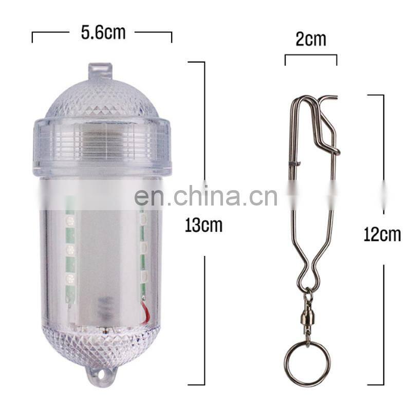 Amazon 13*5.6cm 147g Waterproof 20000 Hours Lifetime Gather Fish 100W Deep Water Fishing Net 10m Range LED Fishing Light