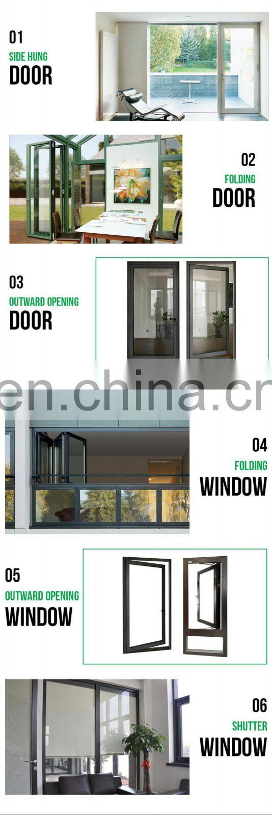 Aluminum Window Top Quality Double Glass Aluminum Profile Window