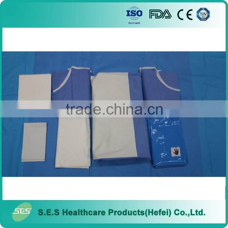 Factory Directly Price Sterile Surgical C Section Drape Pack
