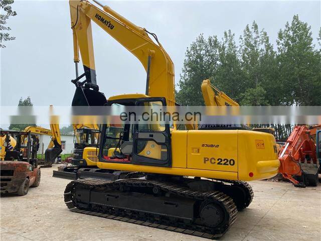 Komatsu used pc220 in stock , Used komatsu pc220-6 220-7 digging machines , Original komatsu heavy equipment