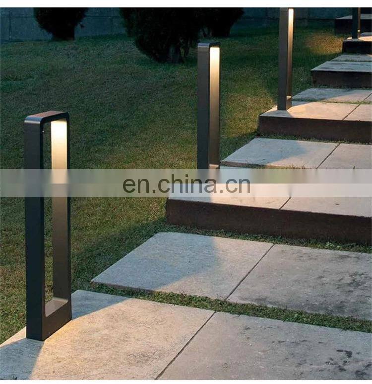 110V 220V Aluminum IP65 Outdoor 600MM Lawn Lamp 7W 12W 15W LED Bollard Garden Light