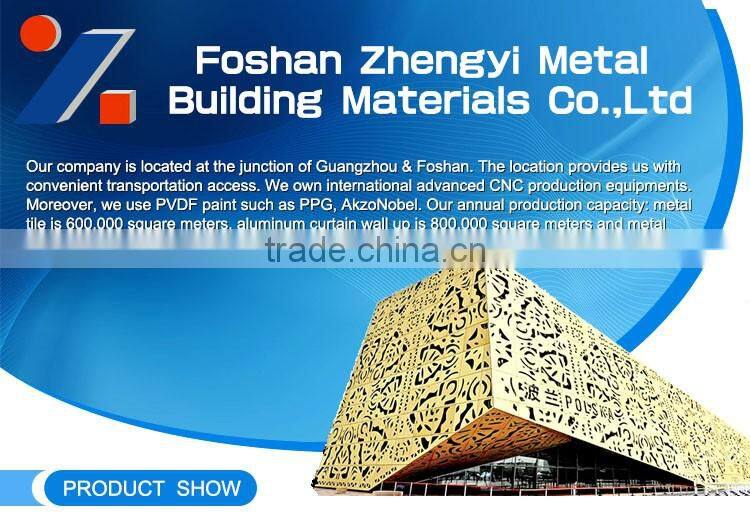 Professional Maker Aluminum Alloy Decorative Perforated Sheet Metal Panels