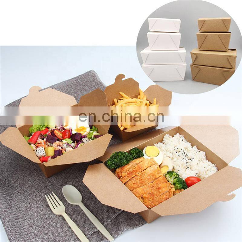 HBM800 Automatic disposable snack hotdog kraft Paper Box making machine, recycle fast food pizza packing box forming equipment