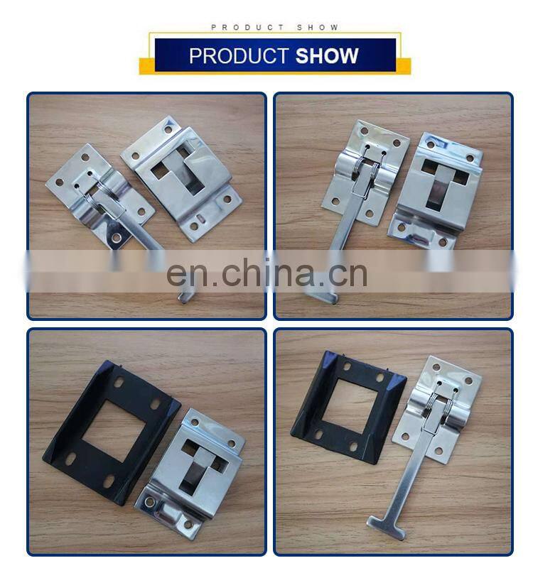 Truck Van Cargo Work Trailer Spring Loaded Latch Door Stop
