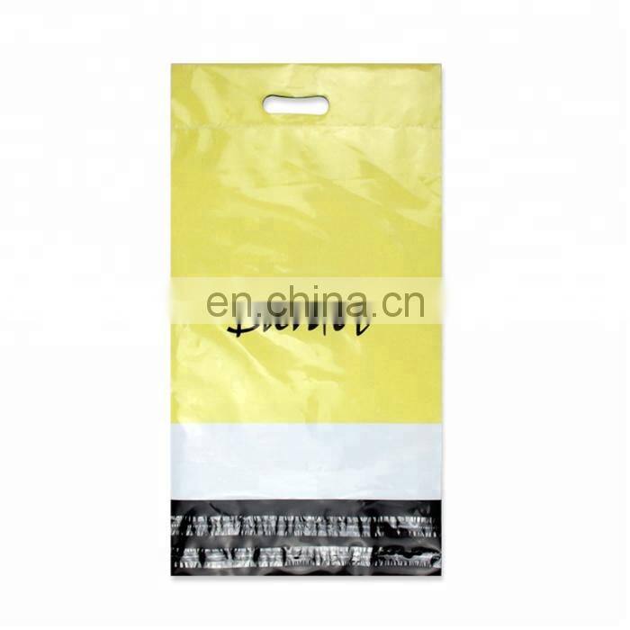 Flat bottom paper packaging stand up mail envelope bag