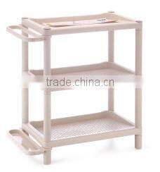 Callia Plastic Storage Rack/3 or 4 layer plastic rack/household plastic items