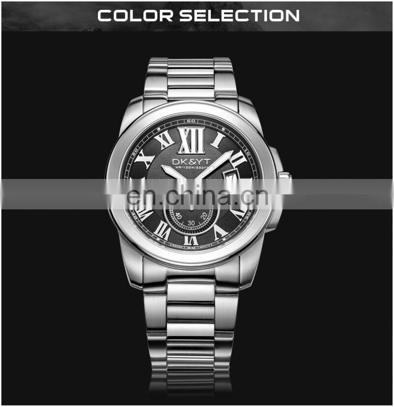 Stainless Steel Band Watch Factory OEM Wristwatches Hot Selling Luxury Mens Watch