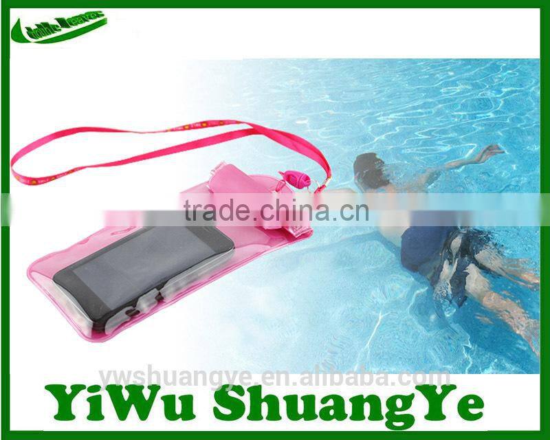 PVC waterproof zip lock bag,waterproof swimming bag
