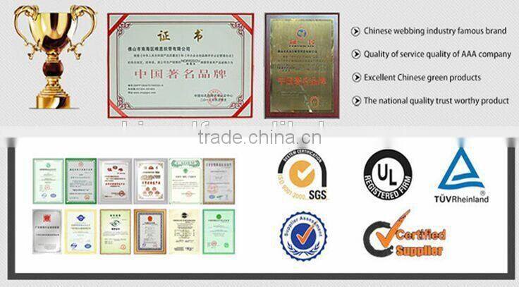 Most popular good quality stripe braided elastic webbing