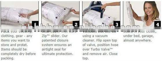 vacuum sealed storage bags with pump