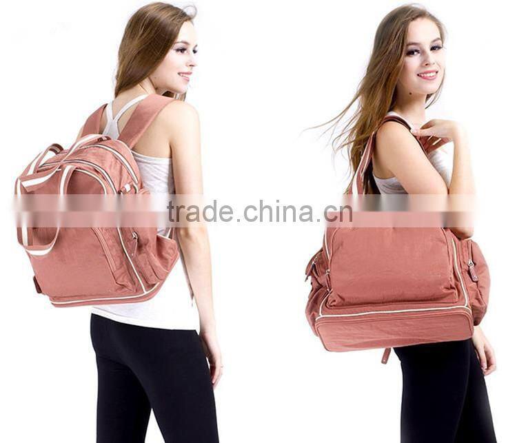 multifunction waterproof nylon mummy bag baby diaper bag