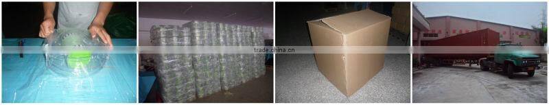 Plastic printed cylinder tube packaging box