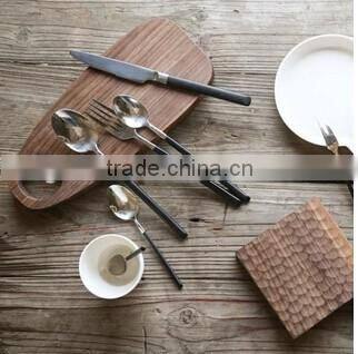 8 pcs Parties Celebrating Metal material cutlery sets bulk buy from china