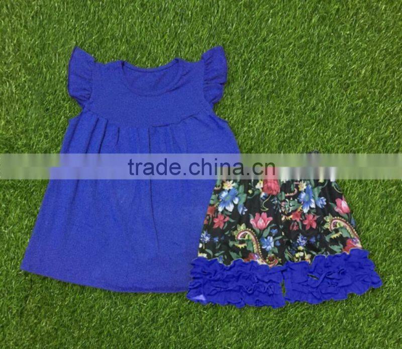 children's autumn cotton clothes halloween outfit wholesale remake solid color clothes suit sets fall children clothing