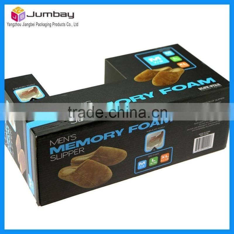 New High quality Paper Packaging Box for Slippers