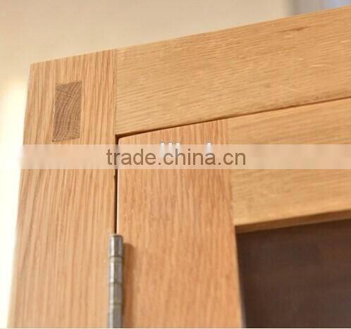 Y-1544 French Style Furniture Bookcase Wooden Filling Cabinets with Glass Doors