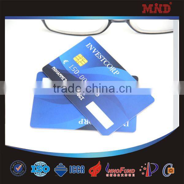 MDC472 ISO 7816 PVC contact smart Card CR80 size