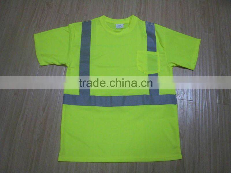 Factory price 100% cotton reflective t-shirt