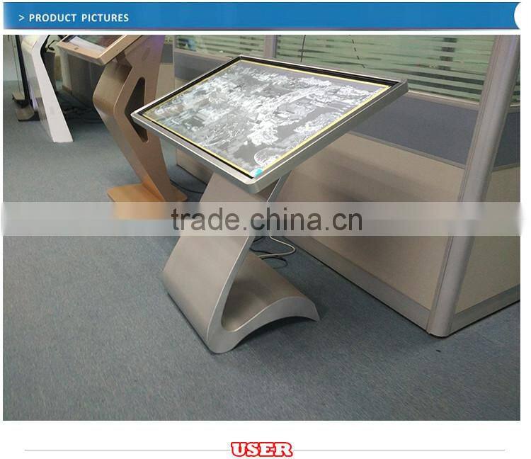 interactive touch screen kiosk with mini pc and digital menu board