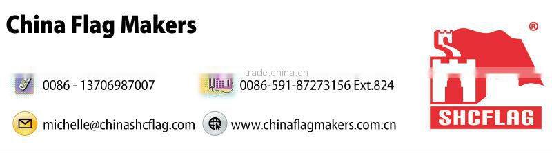 NO MOQ with custom design printed promotional car mirror flags