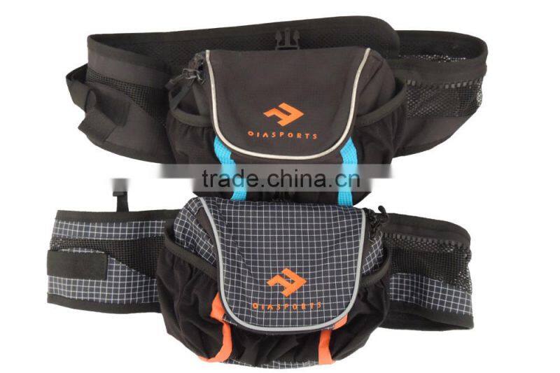 high quality fashion leisure cycling nylon sports waist bag for men