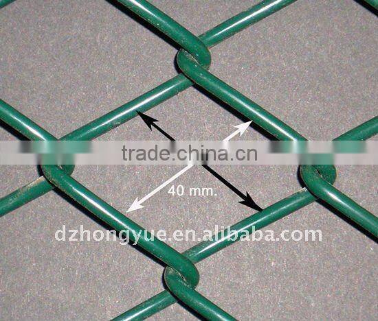pvc coated chain link fence mesh