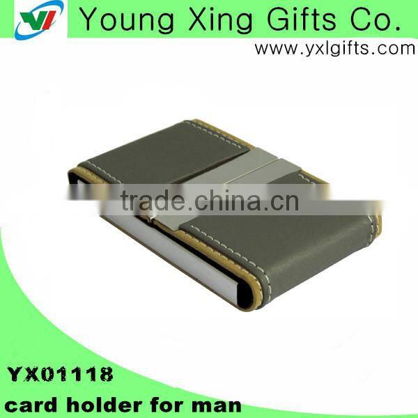 High quality leather name card holder