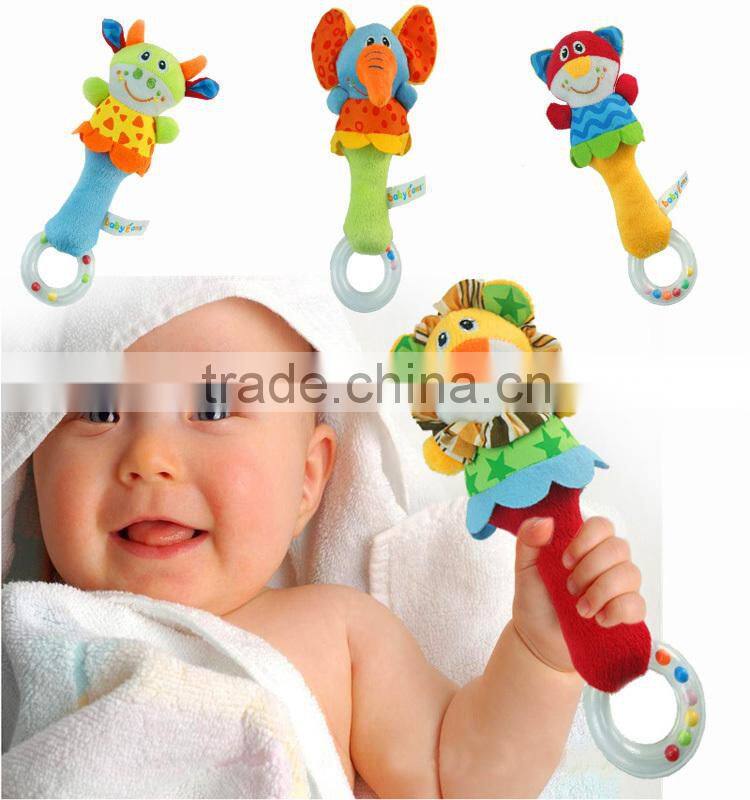 Babyfans Stuffed Animal Toy Manufactures china Rattle Teether Baby Toys