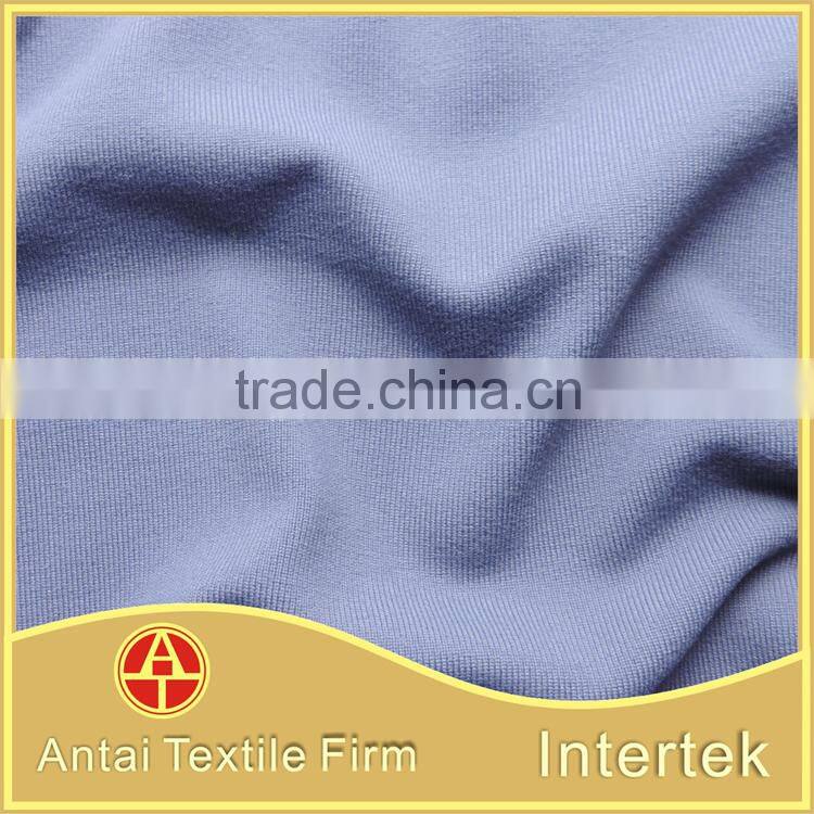 Sweat wicking cottony nylon stretch fabric textile for wunder under crop and yoga pants