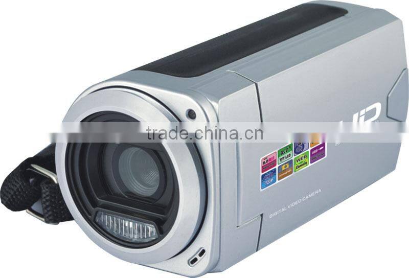 Low price 8MP hd dv digital vide camera camcorder with 2.7 inch TFT display,support 32G sd card