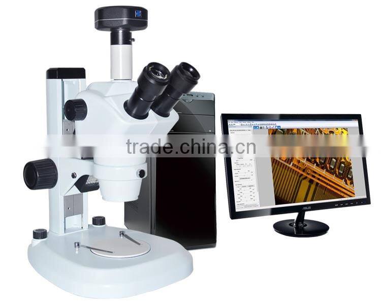 ZX-606M(50PW)01 Trinocular Stereo Microscope with USB Camera