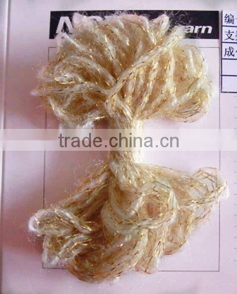 tape tube yarn fancy yarn for knitting