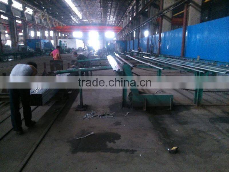 EN10219 Hollow section structural rectangular galvanized square steel pipe/tube